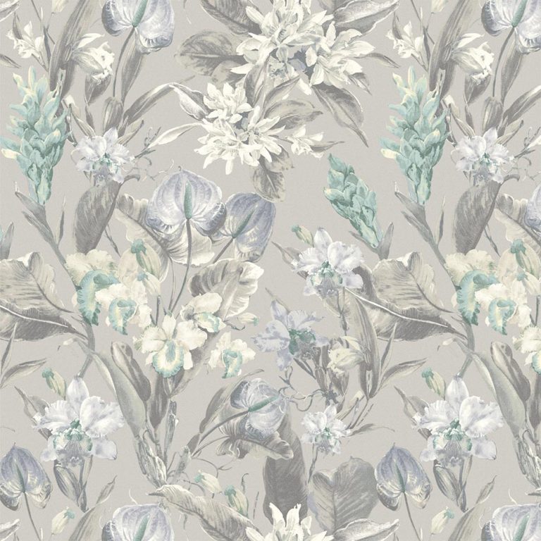 Florence Platinum Petal Wallpaper | SketchTwenty3
