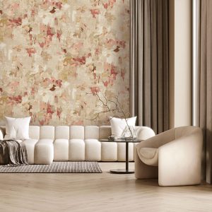 Bergamo Poppy wallpaper