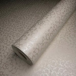 Sloane Fabric Diamond Ivory wallpaper