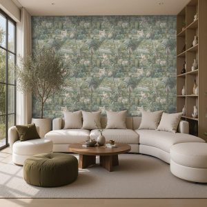Bilbao Amazonite mural wallpaper